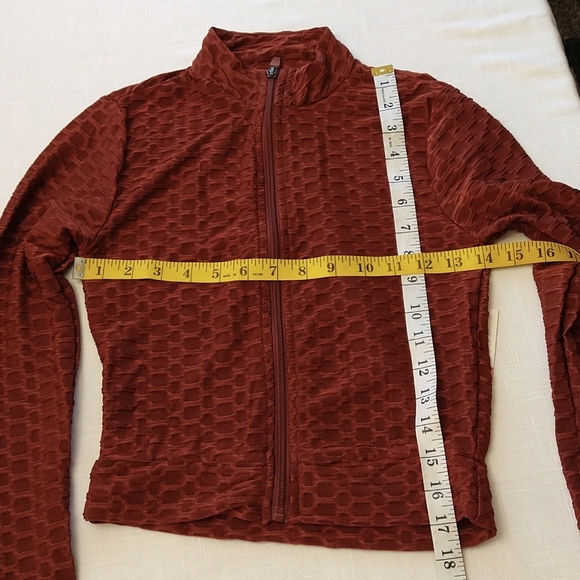 Brazilian leggings and crop jacket set honeycomb style size small - Picture 8 of 15